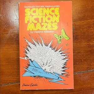 70’s Sci-Fi Maze Book